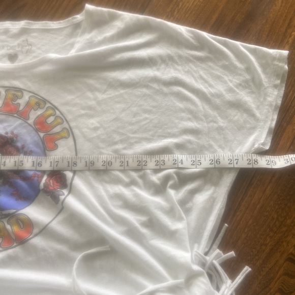 Free people x chaser grateful dead fringed tshirt - Picture 7 of 8